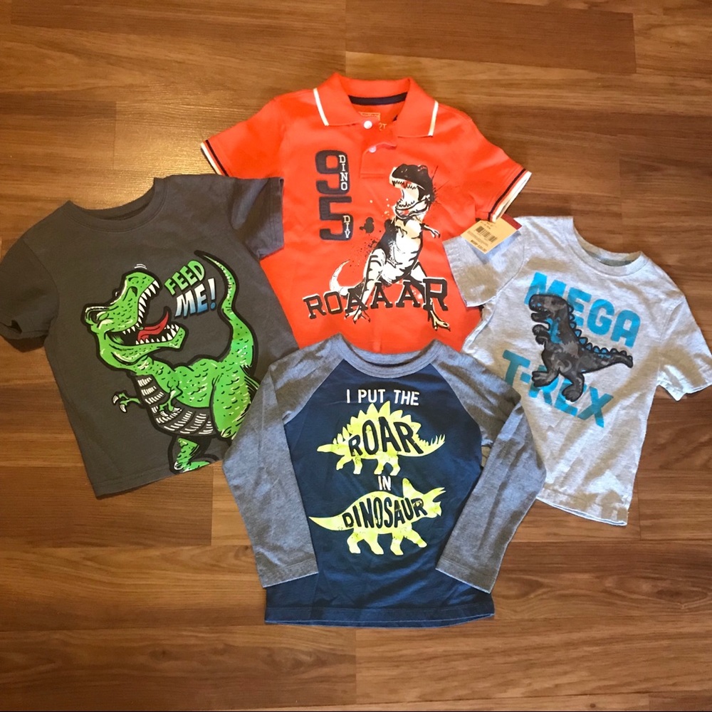 🦖🦕 Bundle of Awesome Dinosaur Shirts!